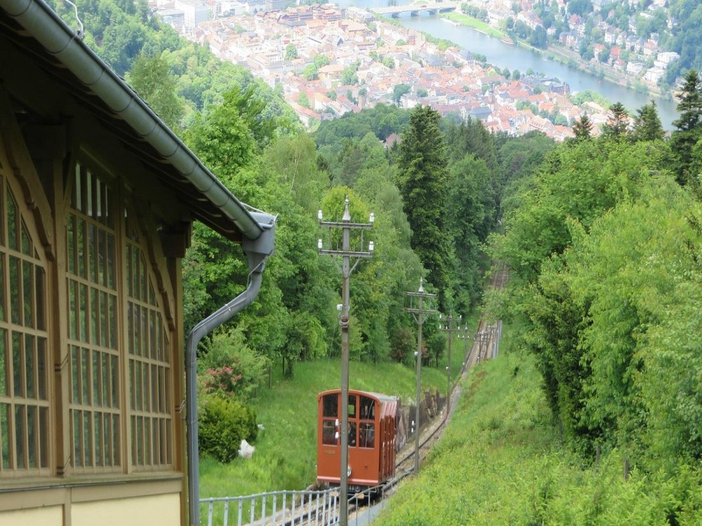 Konigstuhl Funicular/Bergbahn