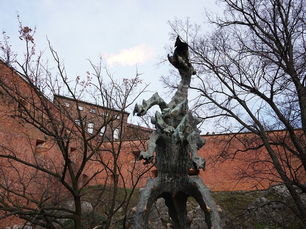 Wawel Dragon Statue
