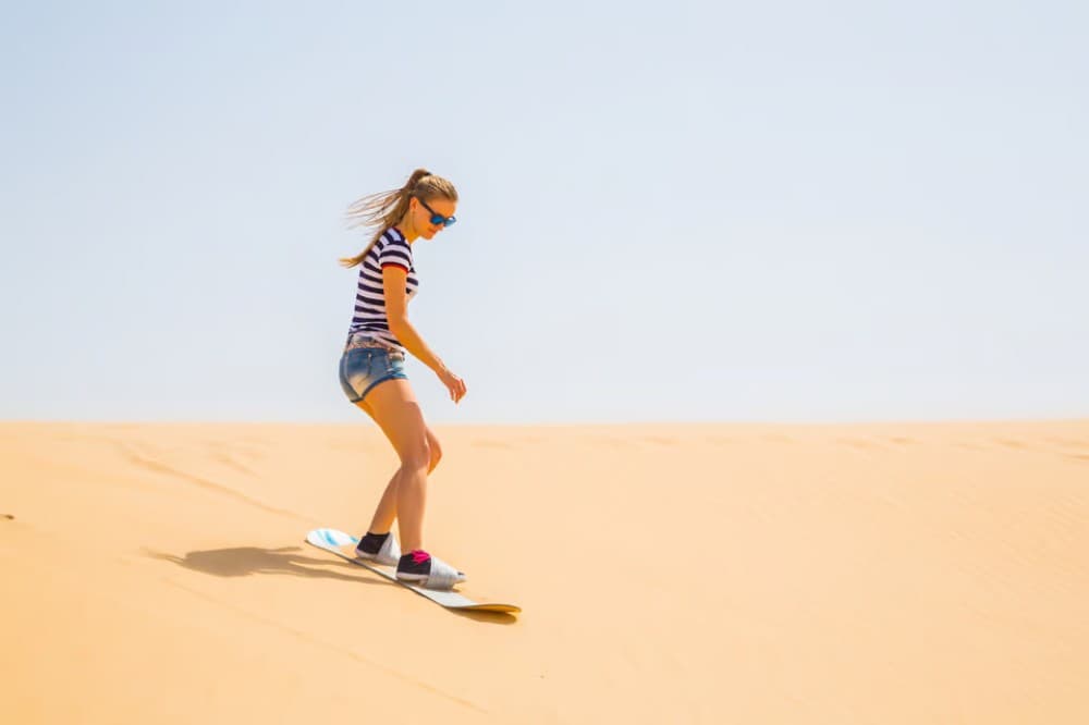 Doha: Desert Safari w/ Quad Bike Sandboarding  Camel Ride | ®ExcursionMania - Image 2