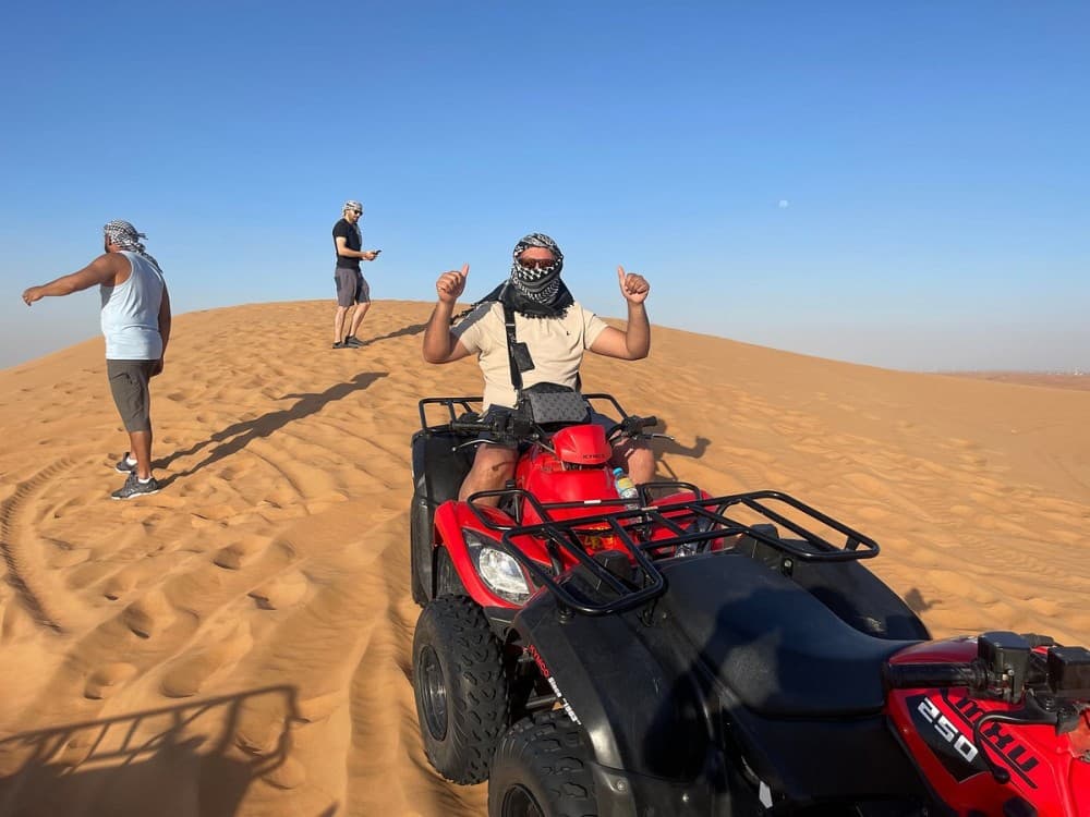 Dubai: Quad Bike Safari, Camels & Al Khayma Camp BBQ Dinner | ®ExcursionMania - Image 5