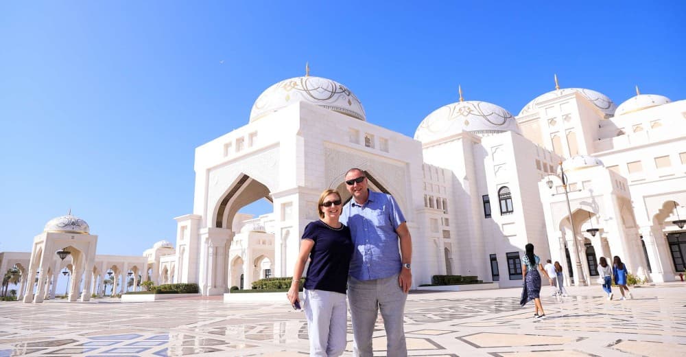 Dubai: Abu Dhabi Day-Trip Grand Mosque, Royal Palace & Lunch | ®ExcursionMania - Image 3