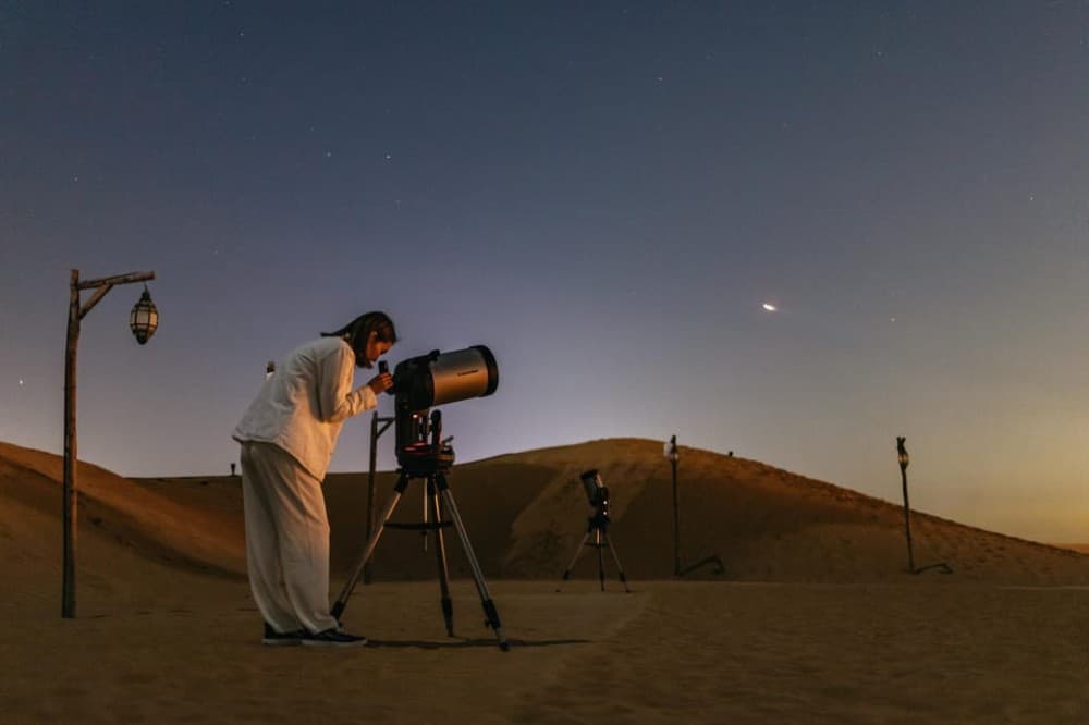 Dubai: Overnight Safari, Dinner, Stargazing & Al Khayma Camp | ®ExcursionMania - Image 1
