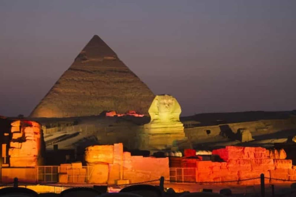 Cairo: Sound and Light Show at Giza Pyramids | ®ExcursionMania - Image 1