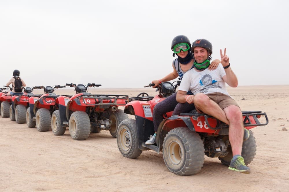 Hurghada: Desert Quad Bike and Buggy Adventure with BBQ | ®ExcursionMania - Image 1