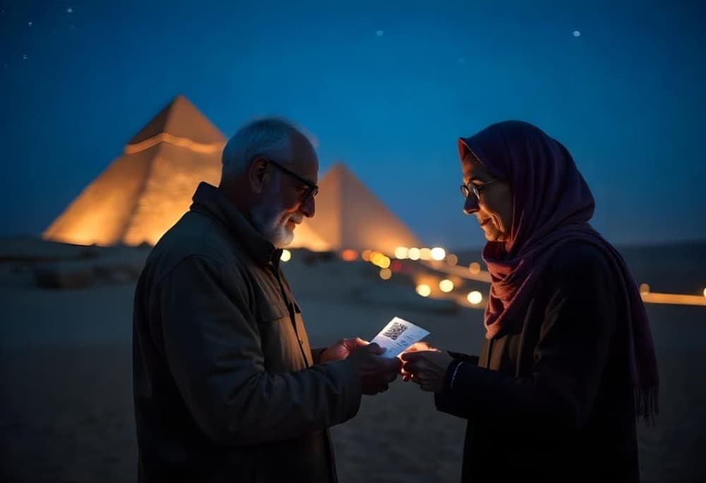 Cairo: Pyramids of Giza Plateau QR Ticket - Skip The Line | ®ExcursionMania - Image 2