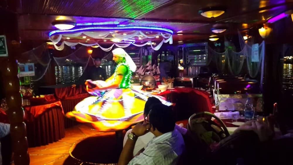 Dubai: 90-Min Dhow Dinner Cruise with Entertainer Shows | ®ExcursionMania - Image 1