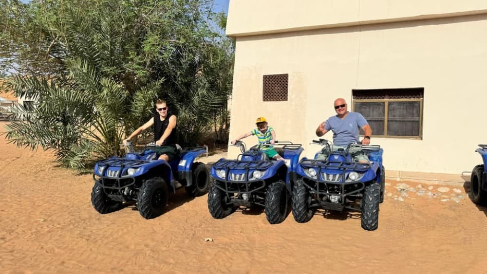 Muscat: Desert Quad Bike & Wadi Bani Khalid Tour | ®ExcursionMania - Image 3