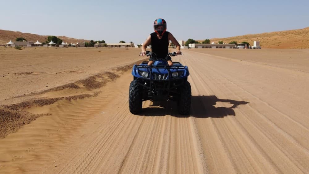 Muscat: Desert Quad Bike & Wadi Bani Khalid Tour | ®ExcursionMania - Image 1