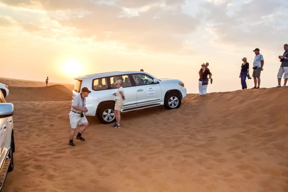 Dubai: Red Dune Safari Camel Ride Sandboarding and Dinner | ®ExcursionMania - Image 7