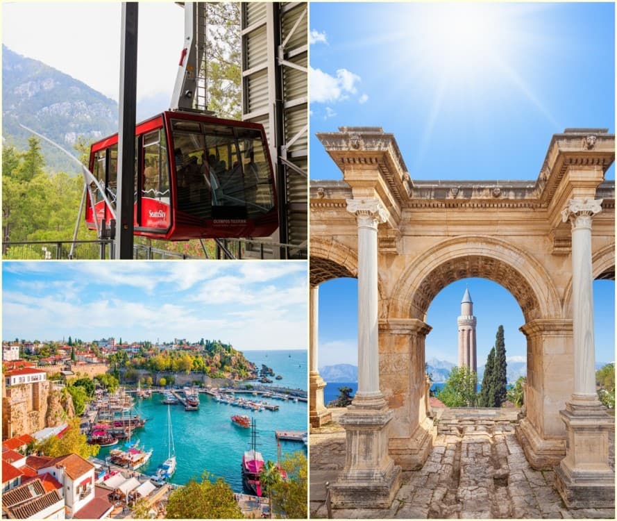 Antalya Luxury Old Town Tour with Cable Car & Boat Trip