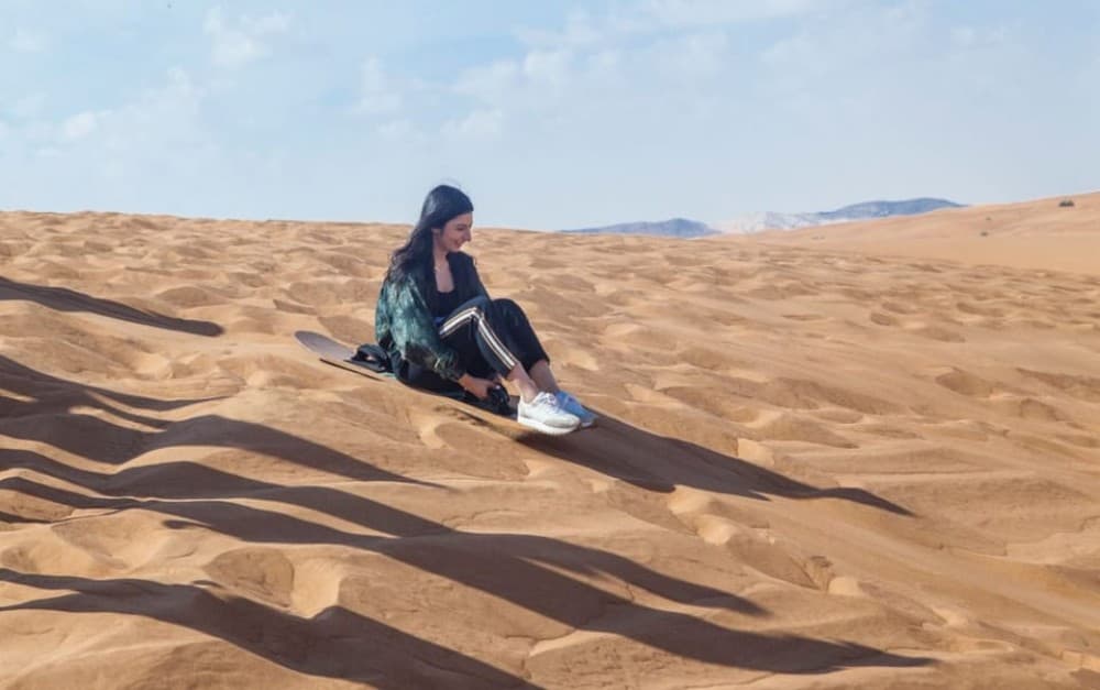 Dubai: Desert Safari Quad Bike Camel Ride and Sandboarding | ®ExcursionMania - Image 2