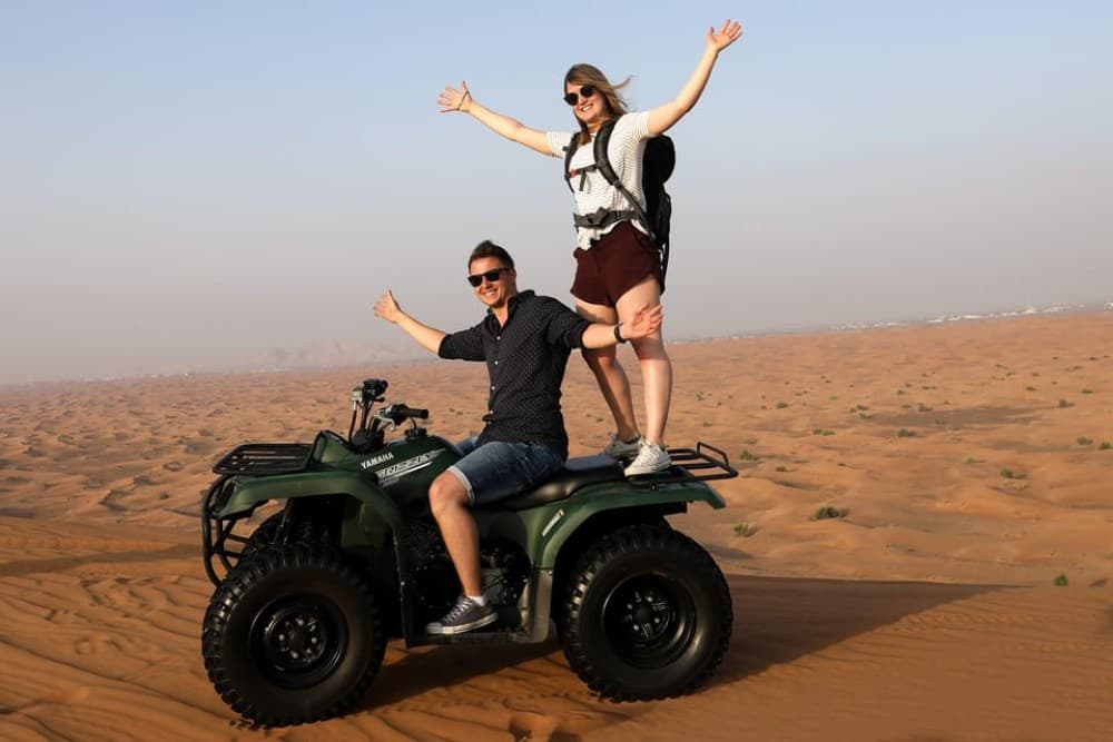 Dubai: Adventure Quad Bike Safari, Camel Ride & Refreshments | ®ExcursionMania - Image 3