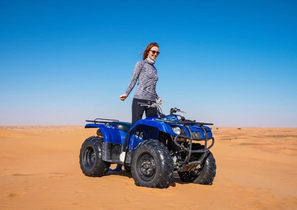 Dubai: Adventure Quad Bike Safari, Camel Ride & Refreshments | ®ExcursionMania - Image 6