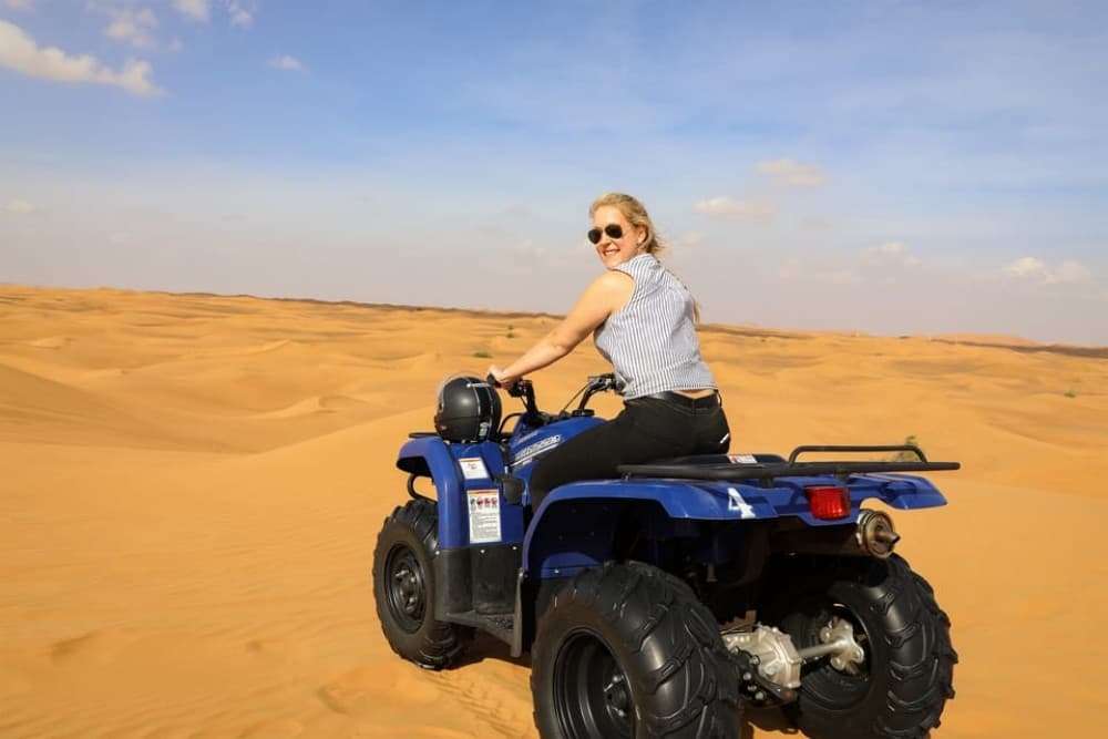 Dubai: Adventure Quad Bike Safari, Camel Ride & Refreshments | ®ExcursionMania - Image 11