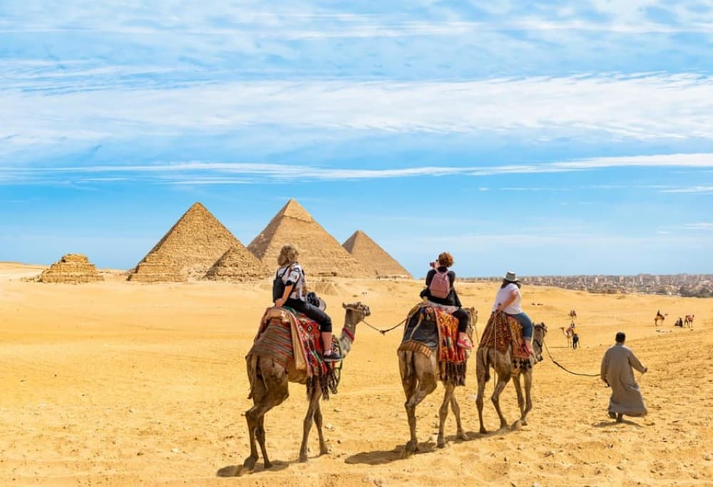 Cairo: Pyramids Arabian Horse Or Camel Ride With Bedouin Tea | ®ExcursionMania - Image 1