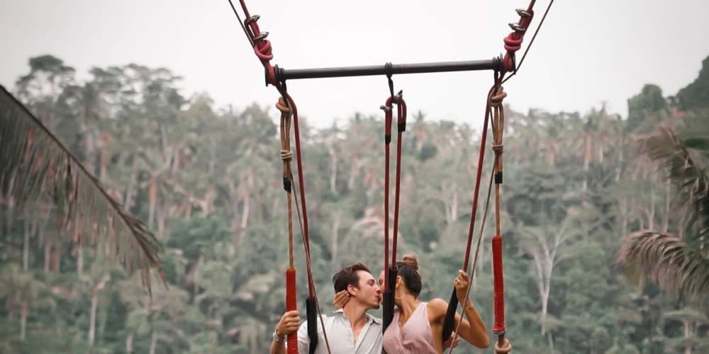 Ubud: Monkey Forest Sanctuary  Jungle Swing HalfDay Tour | ®ExcursionMania - Image 1