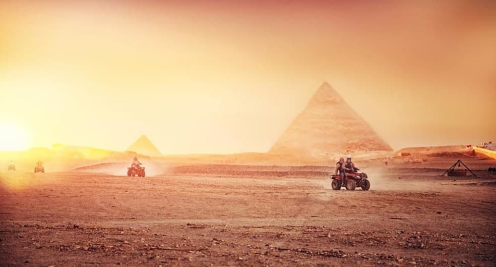 ATV Quad Bike Ride At GIZA Pyramids and BBQ Dinner | ®ExcursionMania - Image 2