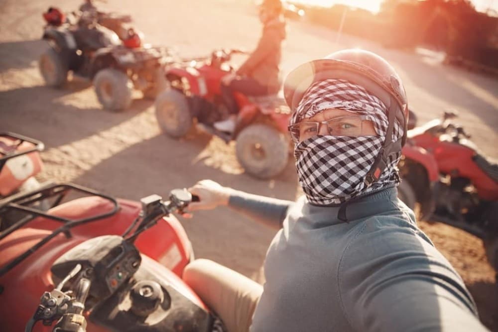 ATV Quad Bike Ride At GIZA Pyramids and BBQ Dinner | ®ExcursionMania - Image 6