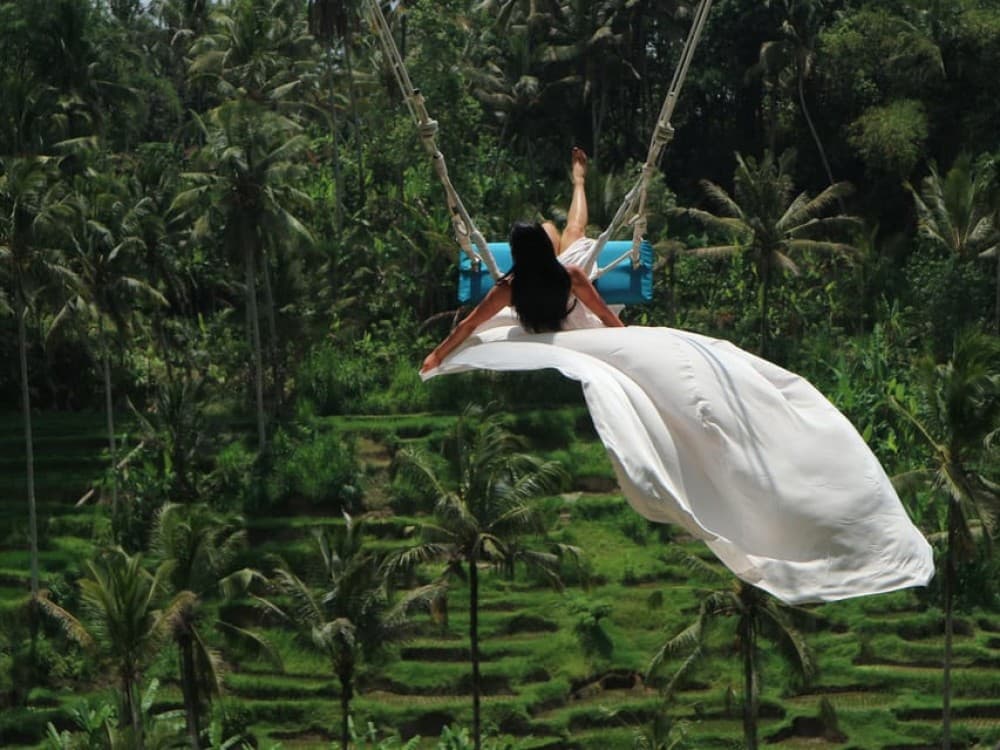 Ubud: Sky Bike Adventure, Swing & Rice Terrace with Transfer | ®ExcursionMania - Image 2