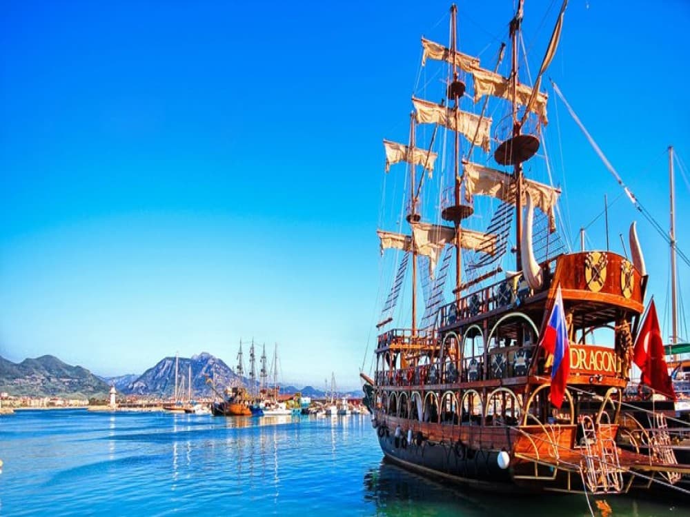 Bodrum Pirate Boat Trip With Hotel Transfer