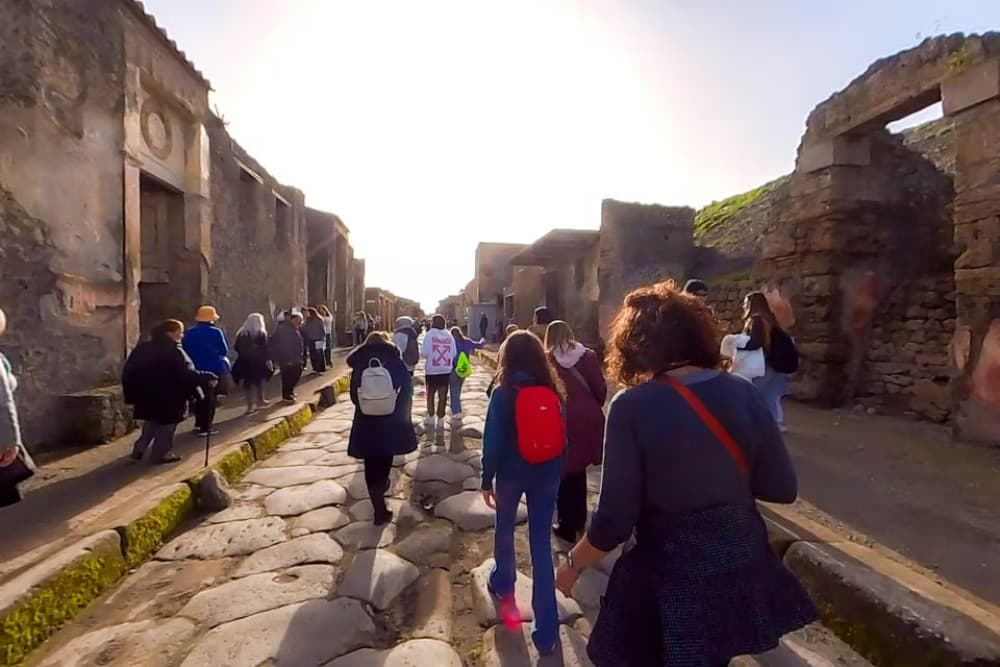 From Naples: Pompeii and Vesuvius Guided Day Trip with Lunch | ®ExcursionMania - Image 2