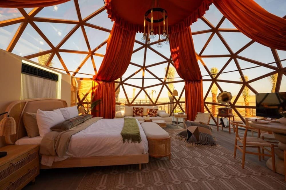 Dubai: Al Marmoom Domes Desert Glamping & Dining Experience | ®ExcursionMania - Image 3