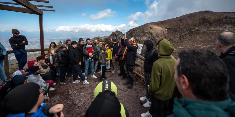 From Sorrento: Pompeii and Vesuvius Guided Tour with Lunch | ®ExcursionMania - Image 2