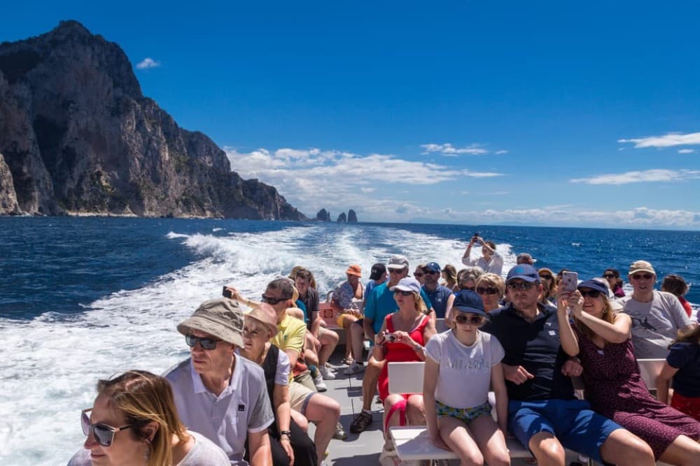 From Pompeii/Castellammare/Vico Equense: Capri Day Cruise | ®ExcursionMania - Image 1