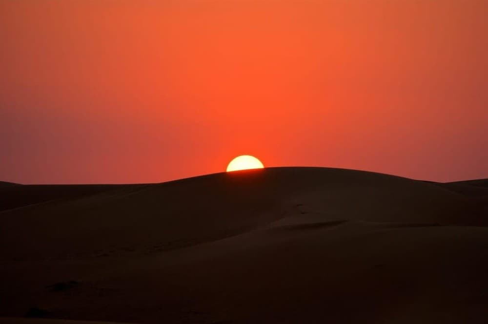 Doha: Nighttime Desert Safari with Dune Bashing & Camel Ride | ®ExcursionMania - Image 1