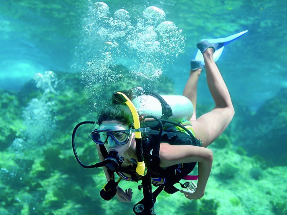 Fethiye Scuba Diving Experience w/Pickup, Lunch, and 2 Dives