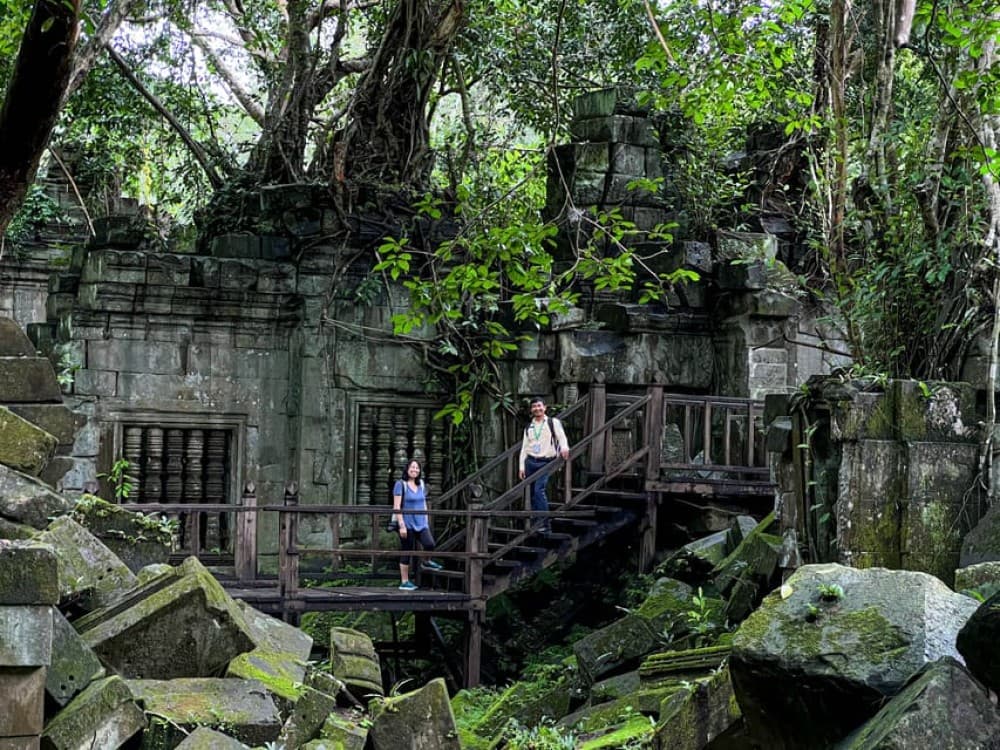 From Siem Reap: Beng Mealea & Tonle Sap Sunset Boat Cruise | ®ExcursionMania - Image 1