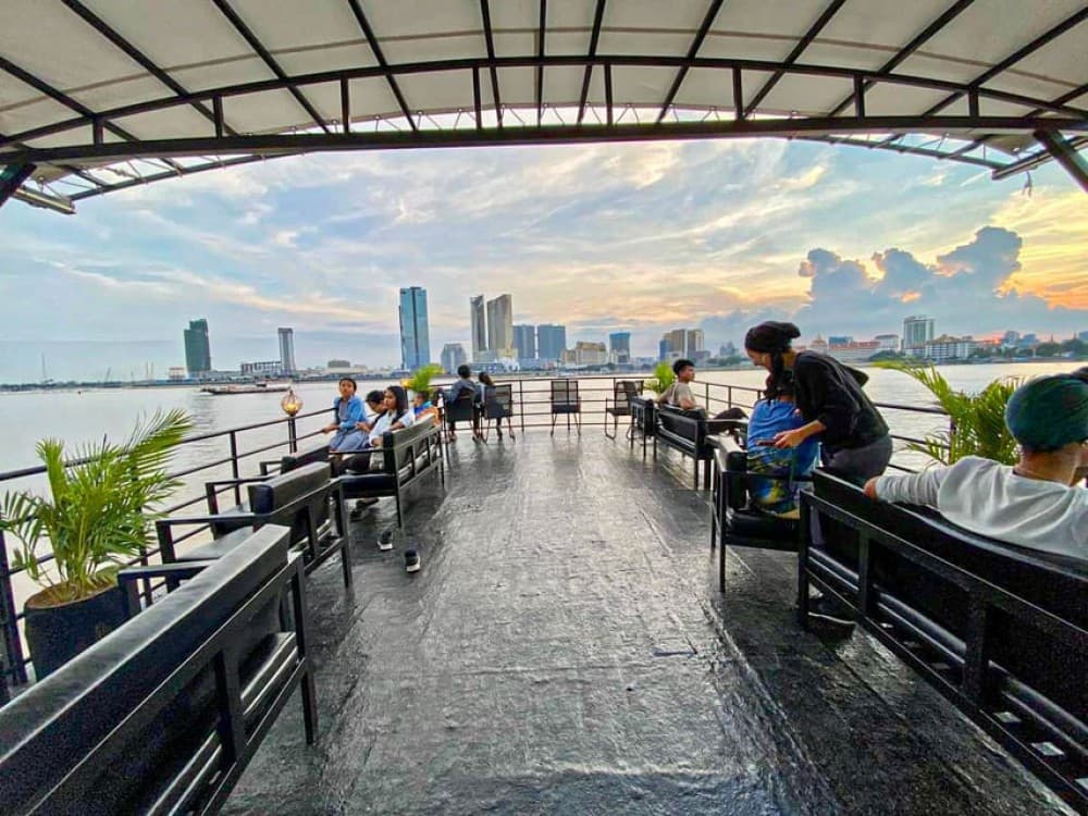 Phnom Penh: Mekong River Sunset Cruise and Tuk Tuk Ride | ®ExcursionMania - Image 4