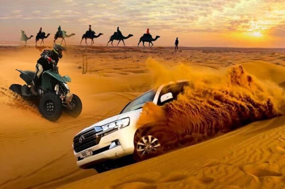 Doha: Quadbike/Desert Safari, Camel Ride, Sandboarding | ®ExcursionMania - Image 6