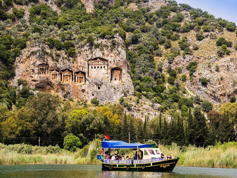 Fethiye: Dalyan Tour Mud Baths & Turtle Beach w/River Cruise | ®ExcursionMania - Image 1