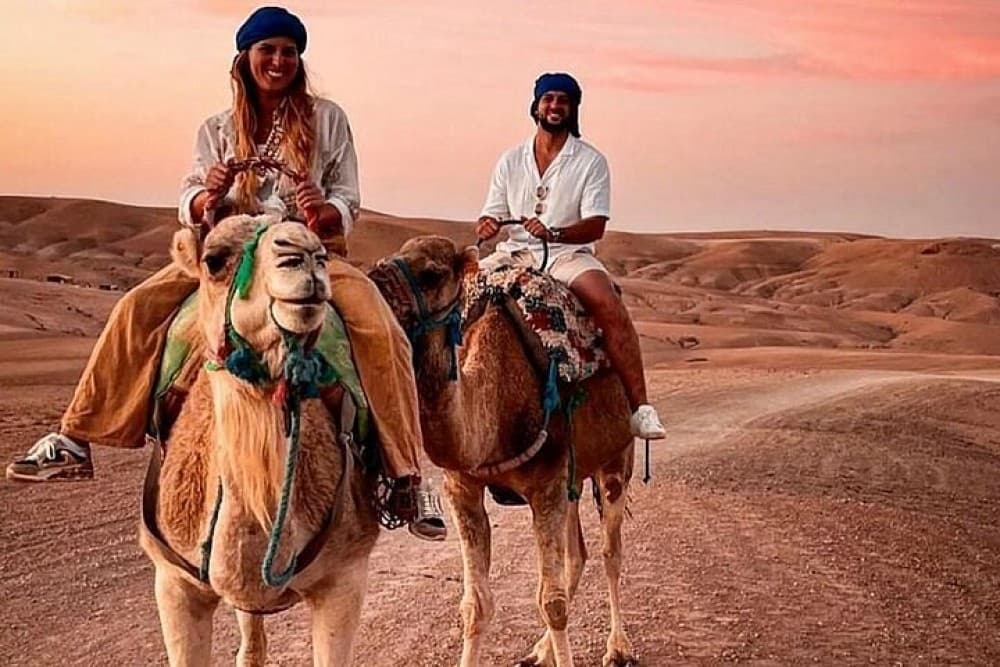 Dinner and Sunset Camel Ride at desert Agafay Marrakech | ®ExcursionMania - Image 3
