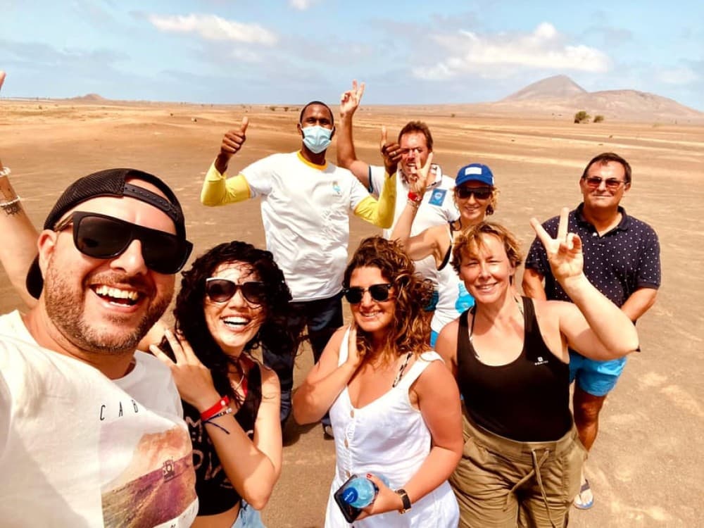 Sal: All-Inclusive Salt Lake, Blue Eye and Shark Bay Tour | ®ExcursionMania - Image 1