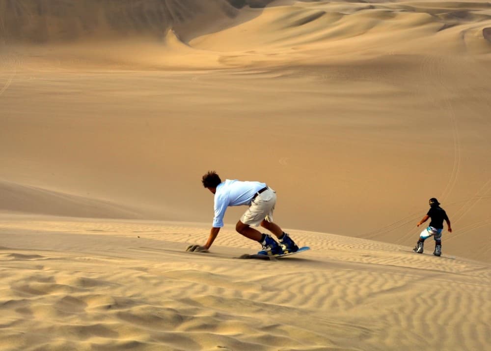 Sharing: Desert Safari with Dune Bashing & Sand Boarding | ®ExcursionMania - Image 2