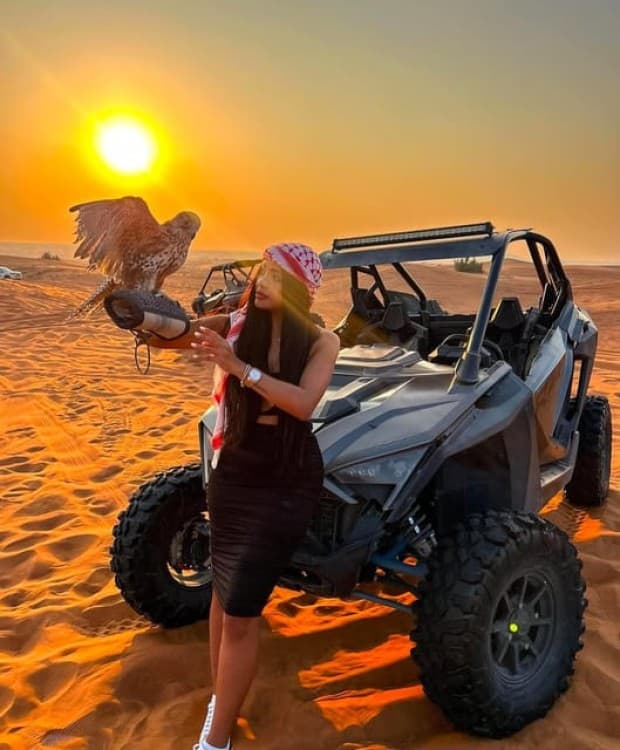 Sharing: Desert Safari with Dune Bashing & Sand Boarding | ®ExcursionMania - Image 4
