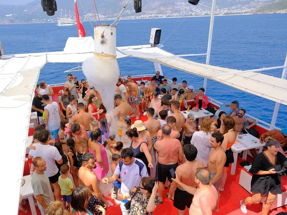 Blue Paradise: Alanya Boat Trip Experience w/Lunch and Hotel transfer | ®ExcursionMania - Image 3