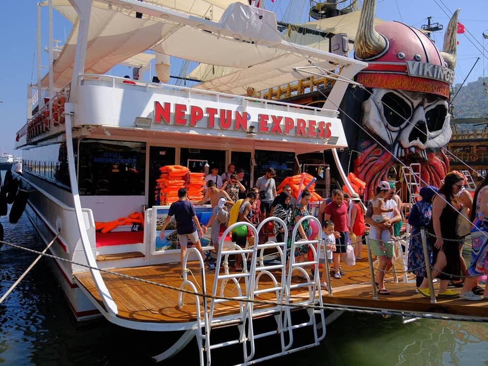 Blue Paradise: Alanya Boat Trip Experience w/Lunch and Hotel transfer | ®ExcursionMania - Image 2