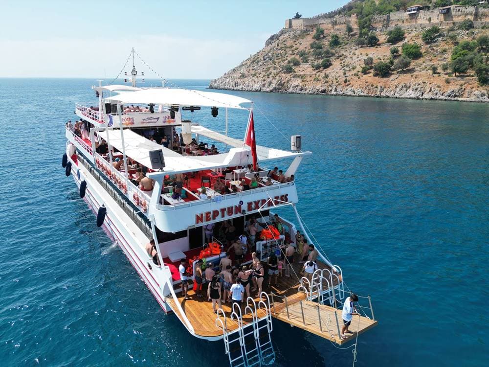Blue Paradise: Alanya Boat Trip Experience w/Lunch and Hotel transfer | ®ExcursionMania - Image 5