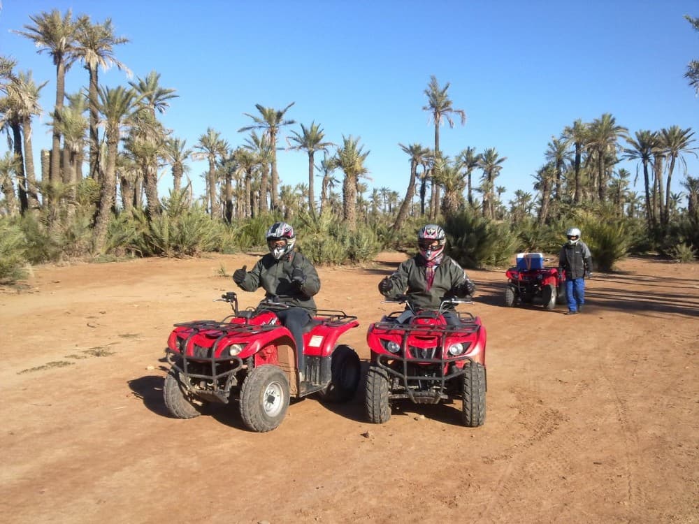 Marrakech Quad Biking Tour in Palm Grove Desert of Marrakech | ®ExcursionMania - Image 4