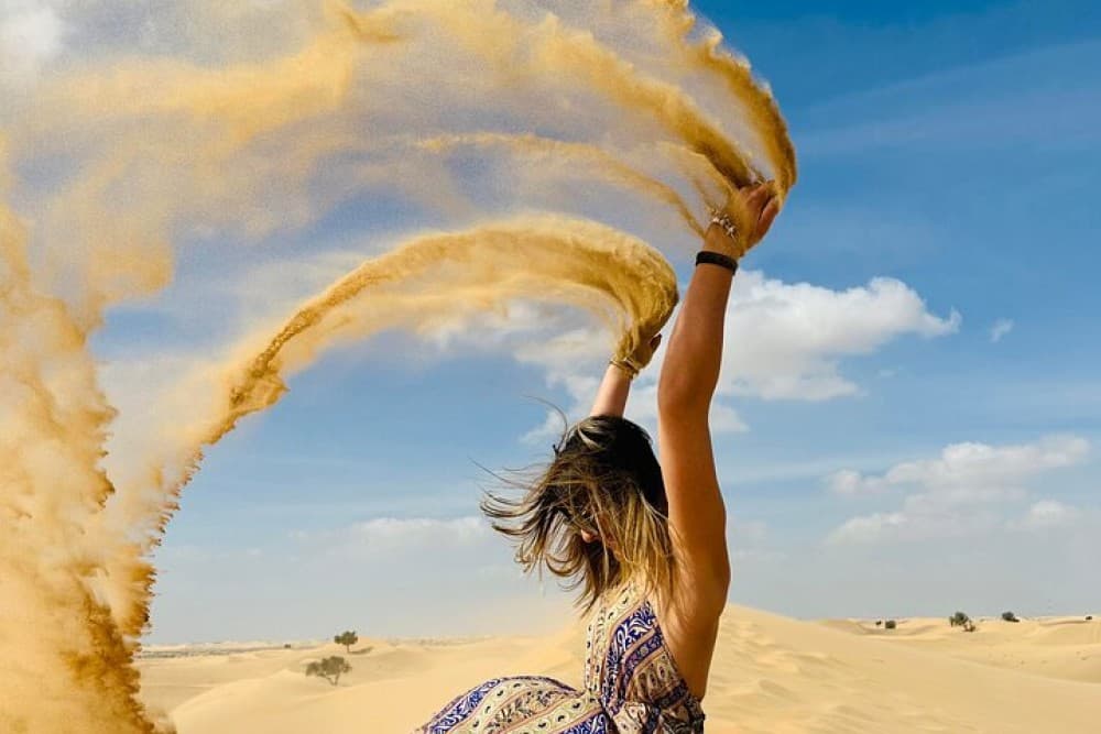 Abu Dhabi Morning Desert Safari with Camel Ride | ®ExcursionMania - Image 3