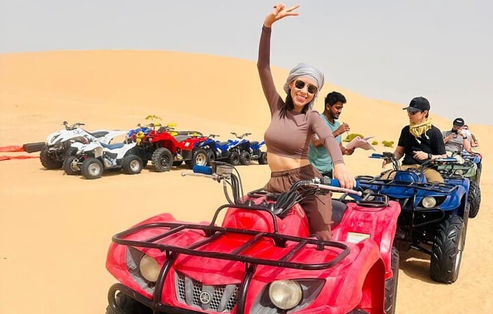 Abu Dhabi Morning Desert Safari with Camel Ride | ®ExcursionMania - Image 5