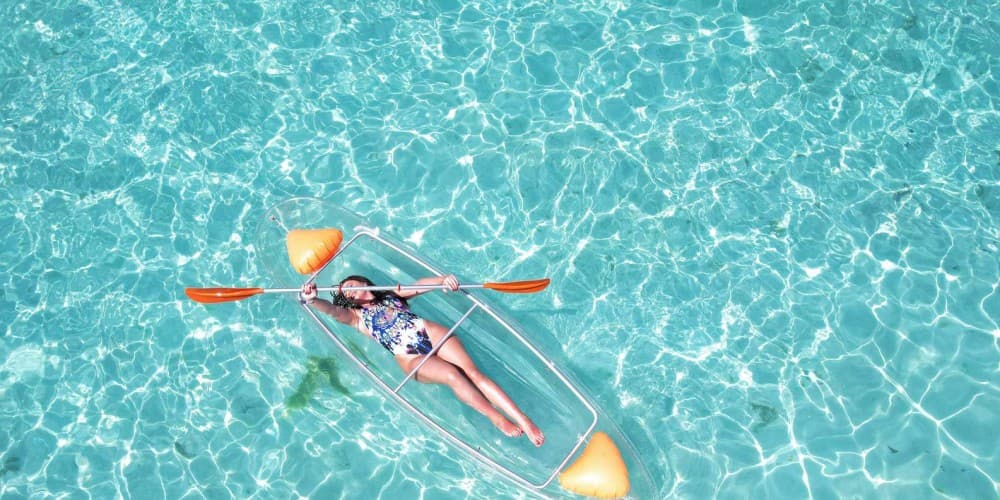 Zanzibar: Transparent Kayak and Drone with Pickup Included | ®ExcursionMania - Image 2