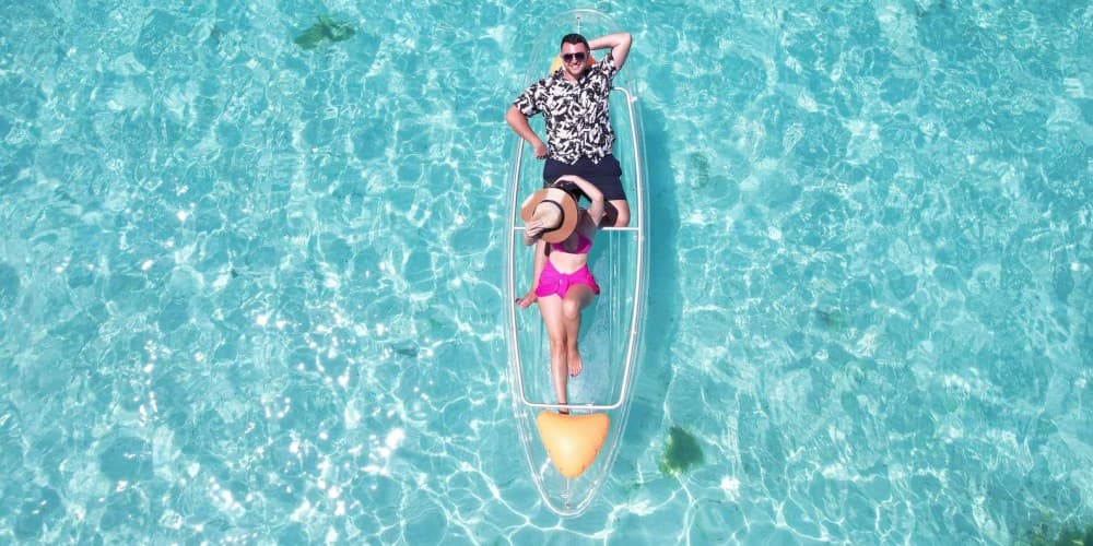 Zanzibar: Transparent Kayak and Drone with Pickup Included | ®ExcursionMania - Image 5