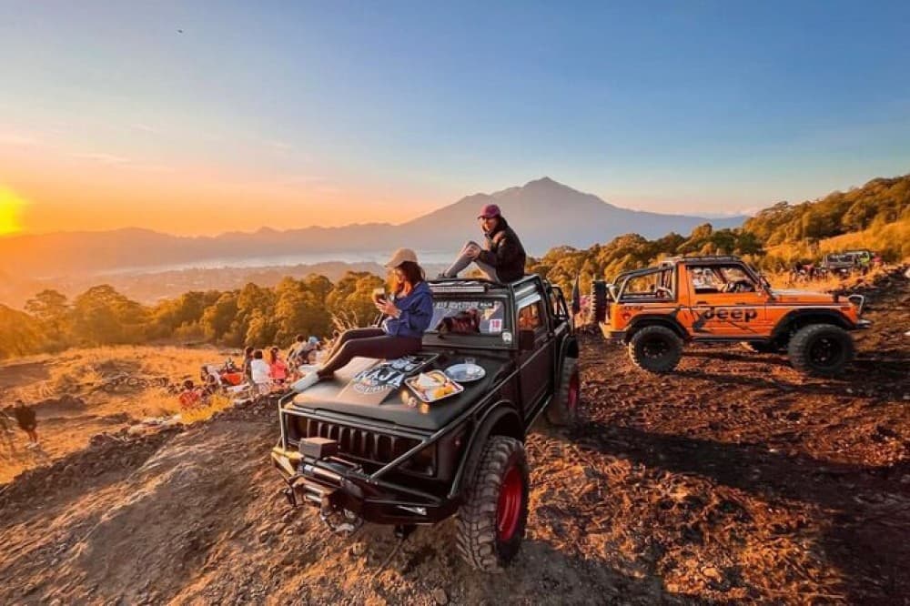 Bali: Sunset Mount Batur Jeep and Hot Spring All Inclusive | ®ExcursionMania - Image 5