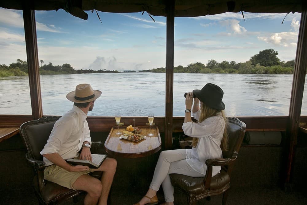 Victoria Falls: Zambezi Sunset Boat Cruise | ®ExcursionMania - Image 5