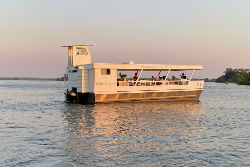 Victoria Falls Guided Tour  Sunset Boat Cruise | ®ExcursionMania - Image 2