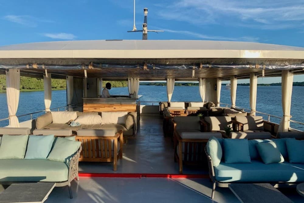 Boat Cruise : Luxury Sunset Cruise on The Zambezi Explorer | ®ExcursionMania - Image 2